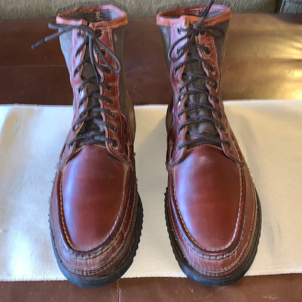Russell Moccasin Safari PH Hunting Boots. Size 9 1/2 D.